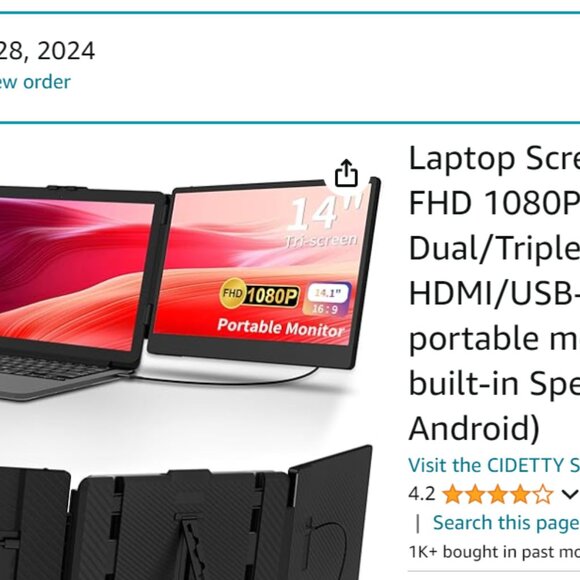 Triple laptop extender - Picture 3 of 6